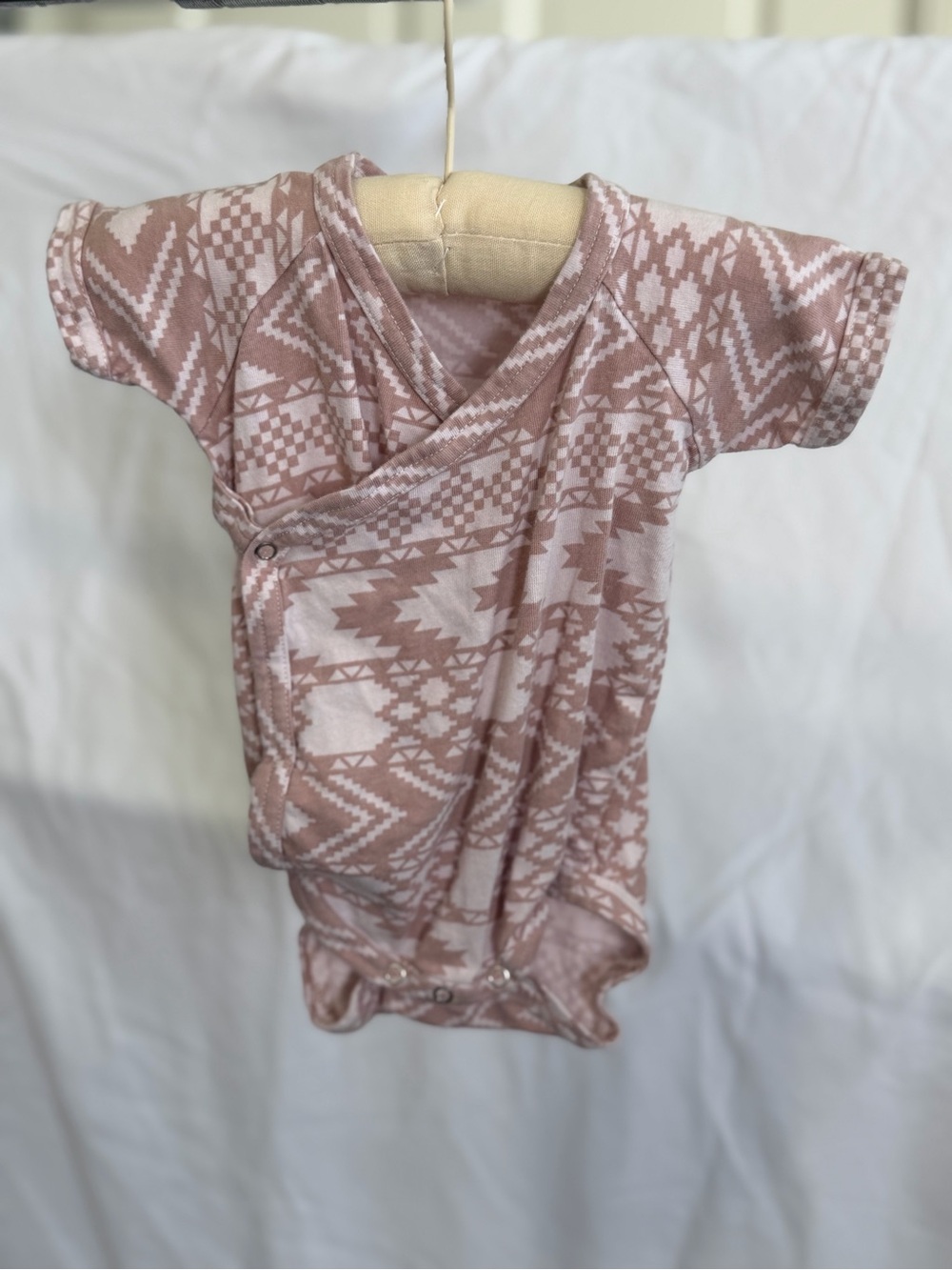 Kate Quinn Aztec Kimono Baby Onesie